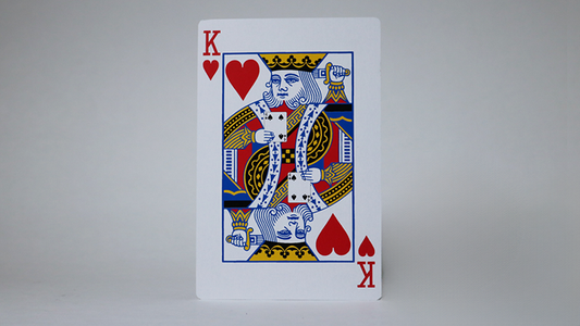 Bicycle Jumbo King Reveal (Blue) by Murphys Magic - Wizard Magic Shop