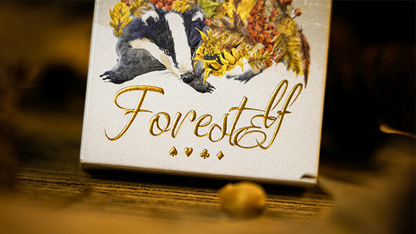 Forest elf Badger Playing Cards