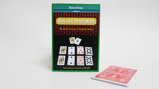 Black Jack/ Perfect Match Red (Gimmicks and Online Instructions) by Henry Evans and Raphael Seara - Trick - Wizard Magic Shop