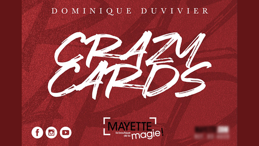 Crazy Cards (Gimmicks and Online Instructions) by Dominique Duvivier - Trick - Wizard Magic Shop