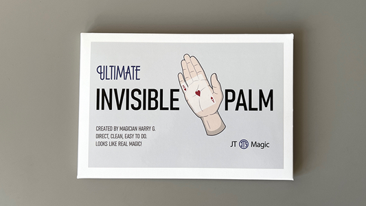 Ultimate Invisible Palm BLUE by JT - Trick alternate view - Wizard Magic Shop