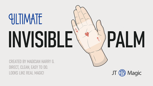 Ultimate Invisible Palm RED by JT - Trick - Wizard Magic Shop