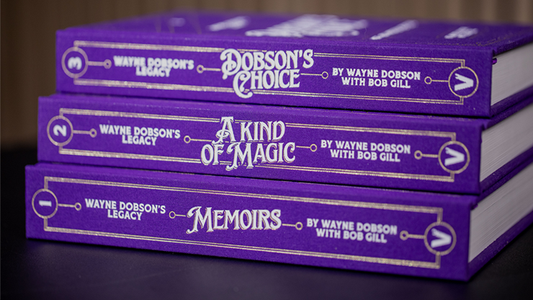 Wayne Dobson's Legacy (3 Book Set with Slipcase) by Wayne Dobson and Bob Gill - Book alternate view - Wizard Magic Shop