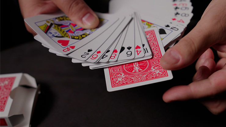 Hand Picked Astonishments INVISIBLE DECK RED with Joshua Jay by Murphy's Magic