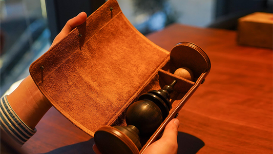Untrammelled Leather Carrying Case by Wonder House & TCC - Wizard Magic Shop