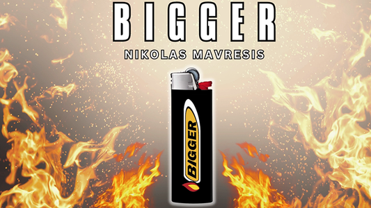 Bigger (Gimmicks and Online Instructions) by Nikolas Mavresis- Trick - Wizard Magic Shop