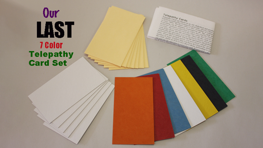 Mental Telepathy Cards (Color) by Chazpro Magic - Trick - Wizard Magic Shop