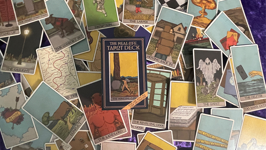 The Real-Life Tarot Deck by David Regal alternate view - Wizard Magic Shop