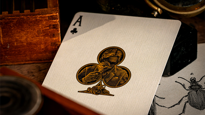 The Beetle Backs (Crimson Edition) Playing Cards