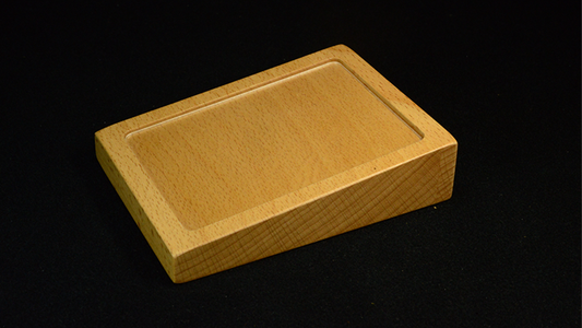 Carat WSC Wooden Single Card Display alternate view - Wizard Magic Shop