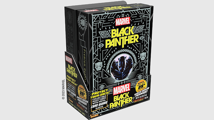 Cartes à jouer Marvel Black Panther (plus garde-cartes)