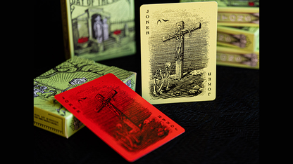 Cartes à jouer FULTON'S Day Of The Dead Green Edition