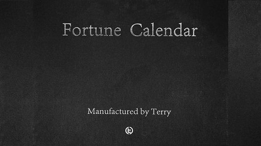 Fortune Calendar (Standard) by TCC and Terry Chou - Wizard Magic Shop
