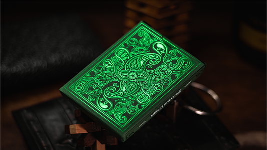 Emerald Wonder Playing Cards alternate view - Wizard Magic Shop