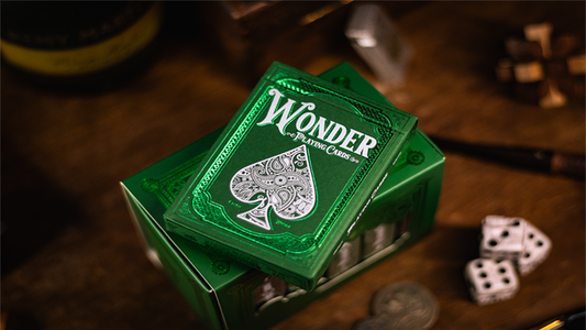 Emerald Wonder Playing Cards - Wizard Magic Shop