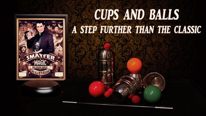 Cups and balls "A step beyond the classics" by Smayfer Magic video DOWNLOAD