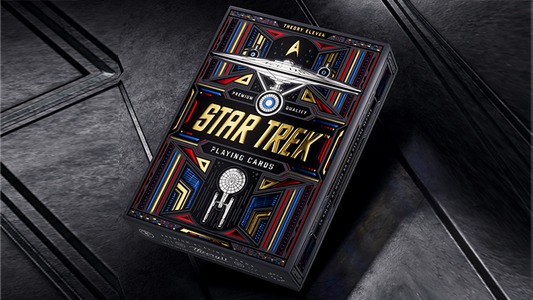 Star Trek Dark Edition (Black) Playing Cards by theory11 - Wizard Magic Shop