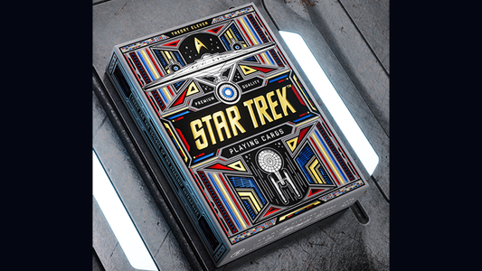 Star Trek Light Edition (White) Playing Cards by theory11 - Wizard Magic Shop