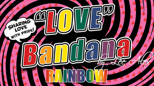 Love Bandana - Rainbow by Lee Alex - Wizard Magic Shop