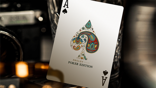 Paisley Poker Mini Playing Cards by Dutch Card House Company alternate view - Wizard Magic Shop