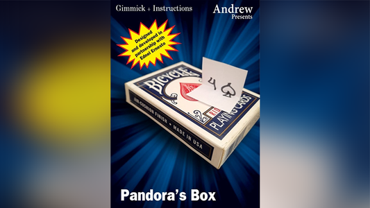 PANDORA'S BOX (Red) by Andrew Presents and Ednei Ernesto - Wizard Magic Shop