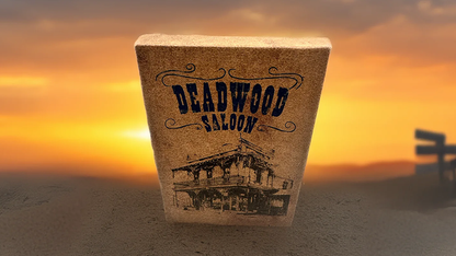 Cartes à jouer Deadwood Marked (Blue) par Matthew Wright et Mark Bennett 