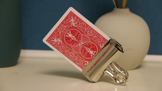 Stealing Card Clip (Red) by N2G and WZ alternate view - Wizard Magic Shop