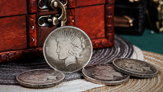 CS Peace Dollar (replicas) by N2G - Wizard Magic Shop