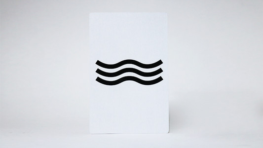 Bicycle Jumbo Gaff Card Double Face (Cross/Wavy Lines) alternate view - Wizard Magic Shop