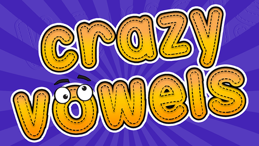 Crazy Vowels by PlayTime Magic DEFMA - Wizard Magic Shop