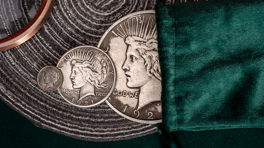 Jumbo Peace Dollar by N2G alternate view - Wizard Magic Shop