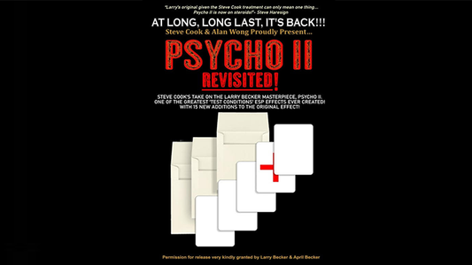 Larry Becker's Psycho II 2.0 by Steve Cook and Alan Wong - Wizard Magic Shop