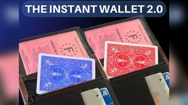 INSTANT WALLET 2.0 (Azul) de Andrew and Magic UP 