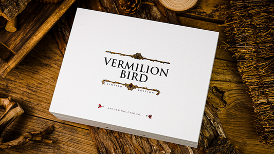 Coffret classique oiseau vermillon par Ark Playing Cards