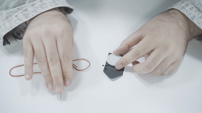 Paradox Button by Julio Montoro and Ultrabello