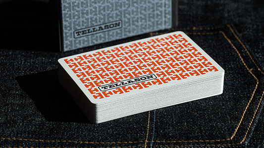Tellason Jeans Playing Cards in Denim Box Playing Cards alternate view - Wizard Magic Shop