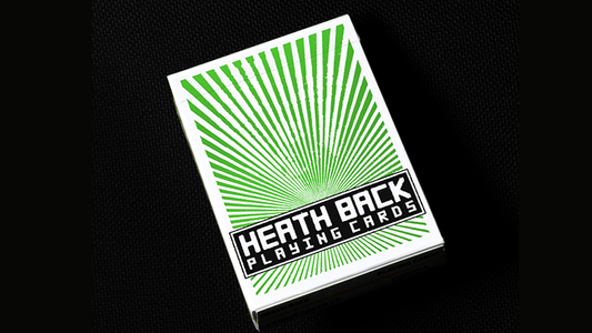 HEATH BACK PLAYING CARDS - LENNART GREEN EDITION Playing Cards - Wizard Magic Shop