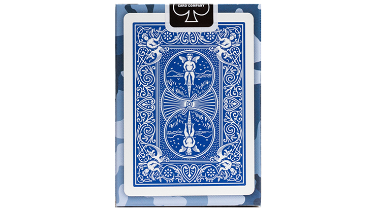 Naipes de campo táctico para bicicletas (azul marino) de US Playing Card Co