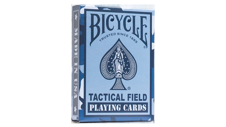 Naipes de campo táctico para bicicletas (azul marino) de US Playing Card Co