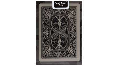 Cartes à jouer sur le terrain tactique de vélo (noir) par US Playing Card Co