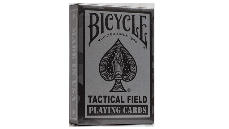 Cartes à jouer sur le terrain tactique de vélo (noir) par US Playing Card Co