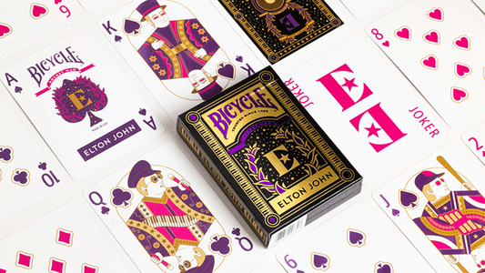 Bicycle Elton John Playing Cards by US Playing Card Co alternate view - Wizard Magic Shop