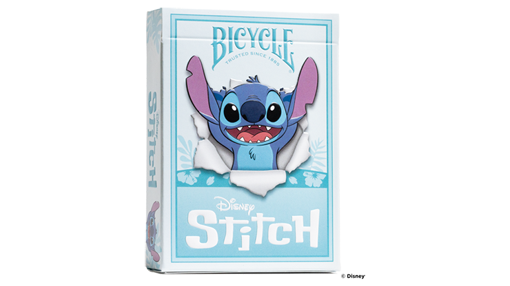 Cartes à jouer Bicycle Disney Stitch par US Playing Card Co