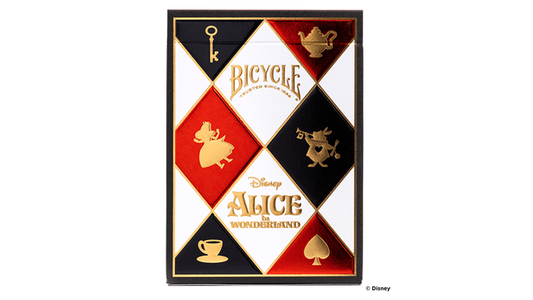 Bicycle Disney Alice in Wonderland Playing Cards by US Playing Card Co alternate view - Wizard Magic Shop