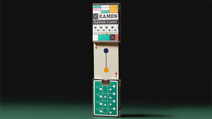 Eames "Hang-It-All" (Green) Playing Cards by Art of Play