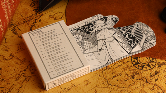 Plague Doctor (Veil) Playing Cards By Anti-Faro Cards alternate view - Wizard Magic Shop