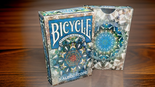 Bicycle Kaleidoscope Blue Playing Cards - Wizard Magic Shop