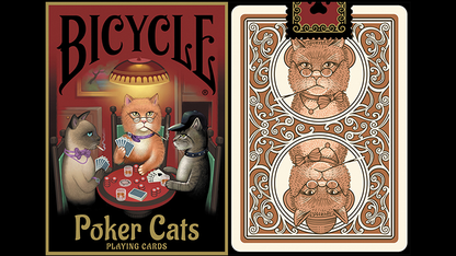 Bicycle Poker Cats V2  Playing Cards