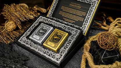 Juego de caja Vermilion Bird Black Gold de Ark Playing Cards