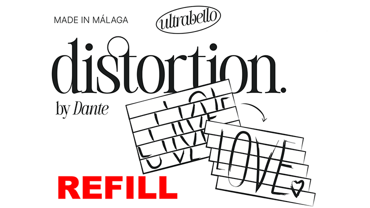 Distortion (Refill, 25 pieces) by Dante and Ultrabello